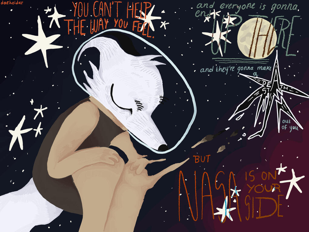 nasa is on your side by everything everything